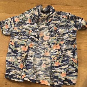 Floral Hawaiian Shirt Janie and jack 7